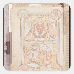 St. Gregory the Great 2 Square Sticker