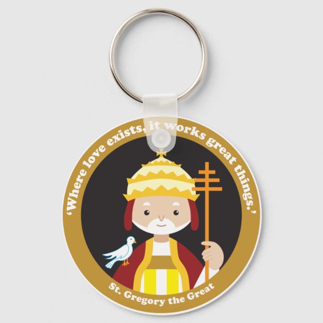 St. Gregory the Great Key Ring (Front)
