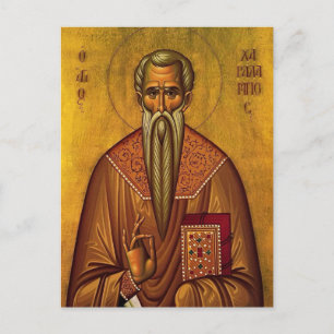 St. Haralambos of Magnesia Orthodox Christian Icon Postcard