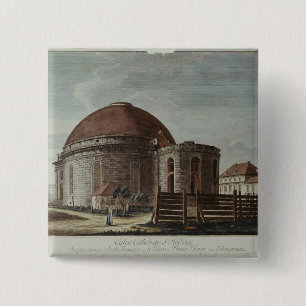 St. Hedwig, Cathedral, Berlin 15 Cm Square Badge