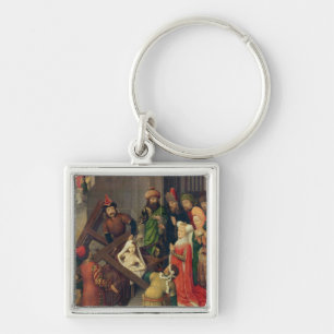 St. Helena and the Miracle of the True Cross Key Ring