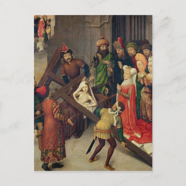 St. Helena and the Miracle of the True Cross Postcard (Front)