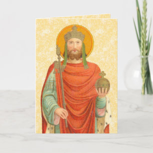 St Henry II (BBS 10) (Prayer & Text) Feast Day Card
