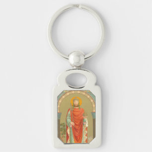 St. Henry II, Emperor (BBS 10) Metal Rectangular Key Ring