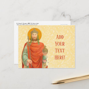 St. Henry II, Emperor (BBS 10) Postcard