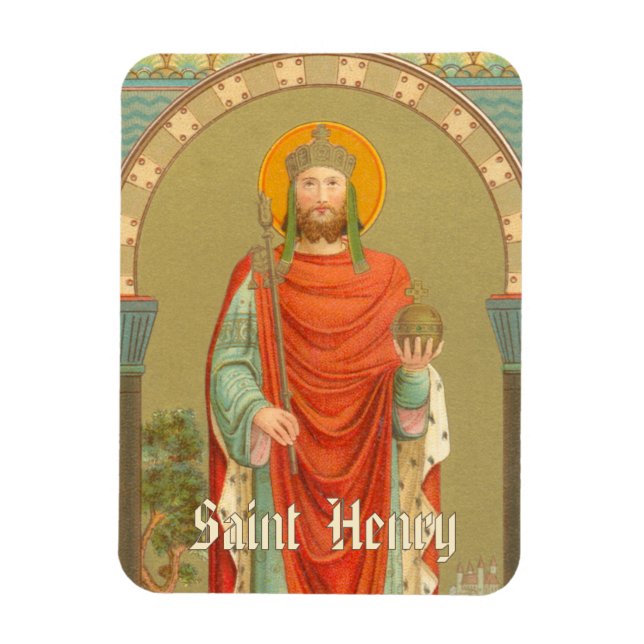 St. Henry II, Emperor (BBS 10) Rectangular Flexi Magnet (Vertical)