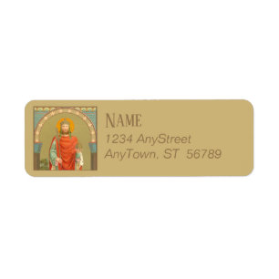 St. Henry II, Emperor (BBS 10; Style 2) Return Address Label