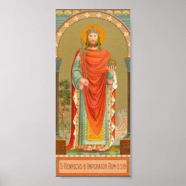 St. Henry II, Emperor (BBS 10; Style 3) Poster (Front)