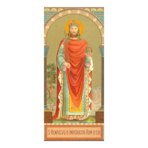 St. Henry II, Emperor (BBS 10; Style 3) Rack Card