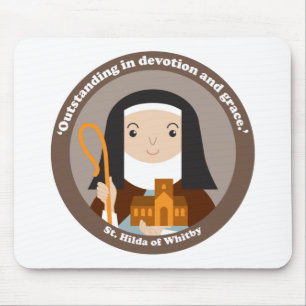 St. Hilda of Whitby Mouse Pad