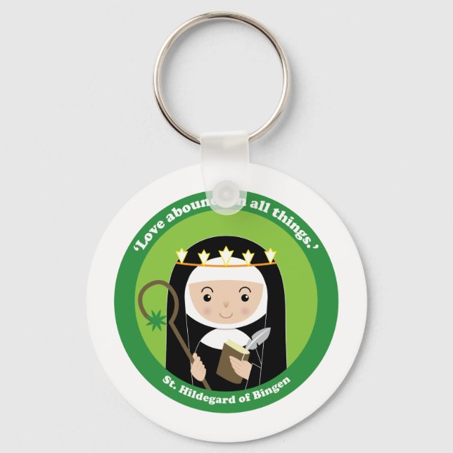 St. Hildegard Key Ring (Front)