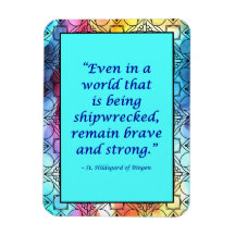 St. Hildegard of Bingen Quote Magnet
