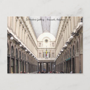 St. Hubert Gallery ~ Brussels, Belgium Postcard