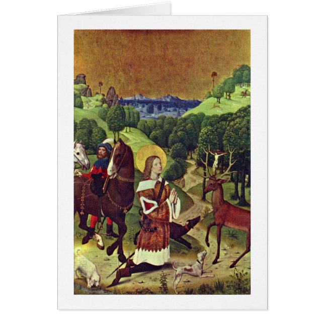St.Hubertus By Master Of The Life Of Marie Will (Front)