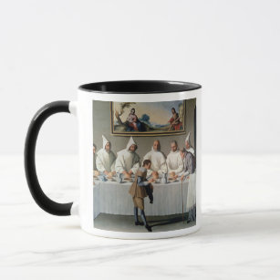 St. Hugh of Cluny (1024-1109) in the Refectory of Mug