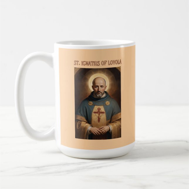 St. Ignatius Catholic  Coffee Mug (Left)