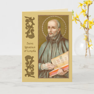 St. Ignatius Loyola (JM 27) Greeting Card