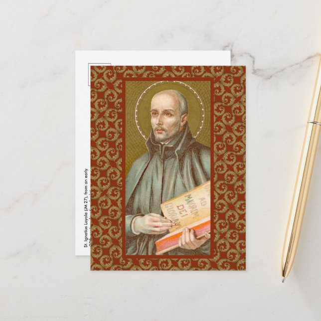 St. Ignatius Loyola (JM 27) Postcard (Front/Back In Situ)