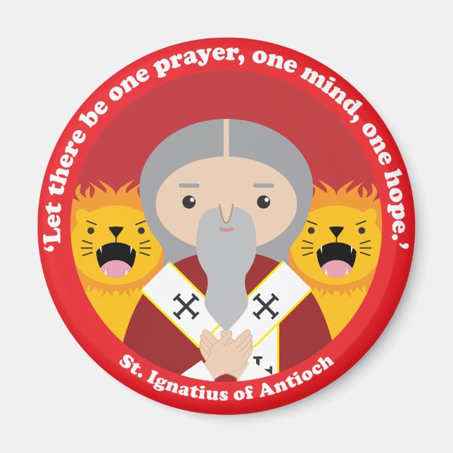St. Ignatius of Antioch Magnet (Front)