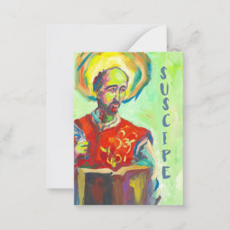 St. Ignatius of Loyola card