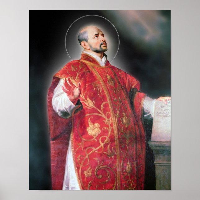 St. Ignatius of Loyola Poster (Front)