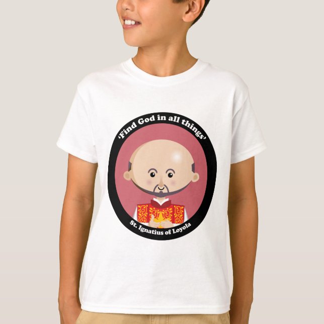 St. Ignatius of Loyola T-Shirt (Front)