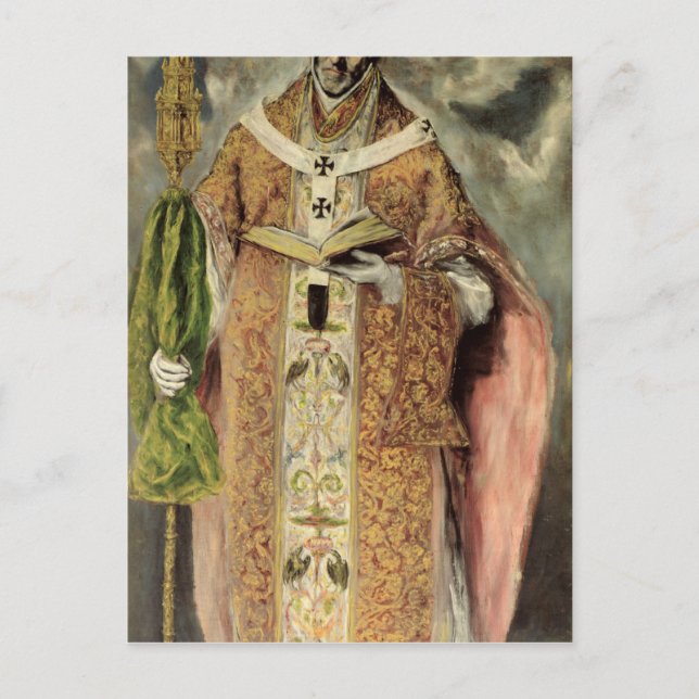 St. Ildefonso  1605-1610 Postcard (Front)