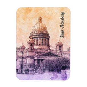 St. Isaac’s Cathedral Magnet – Saint Petersburg 