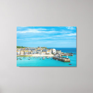 St. Ives Cornwall England, United Kingdom Europe Canvas Print