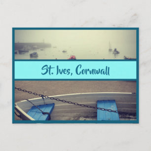 St. Ives Cornwall Wharf Picture Postcard
