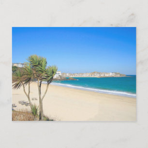 St.Ives in Cornwall Postcard
