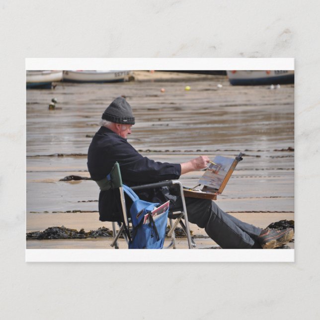st ives painter postcard (Front)
