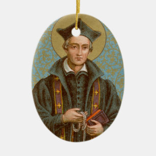 St. Ivo of Kermartin (BK 015) Ceramic Ornament