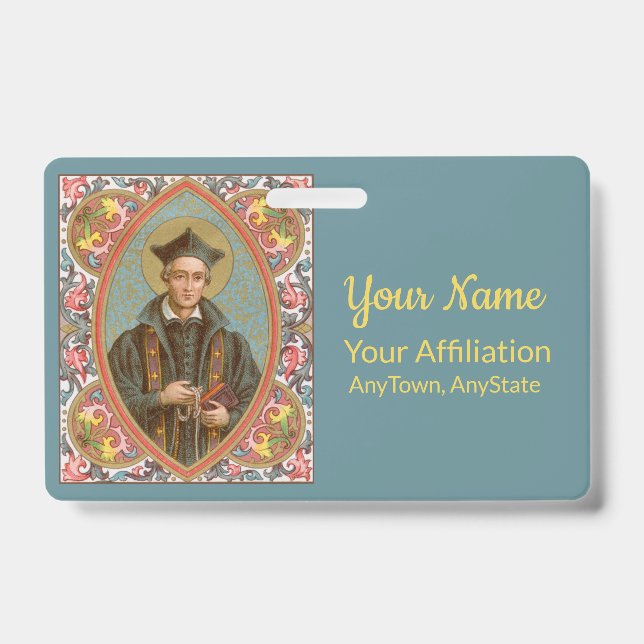 St. Ivo of Kermartin (BK 015) ID Badge (Front)