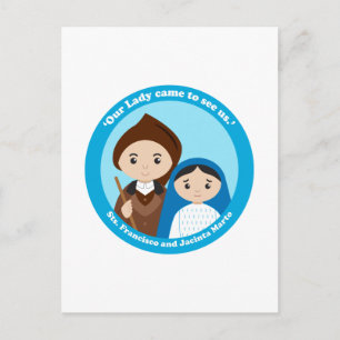 St. Jacinta and St.Francisco Marto Postcard