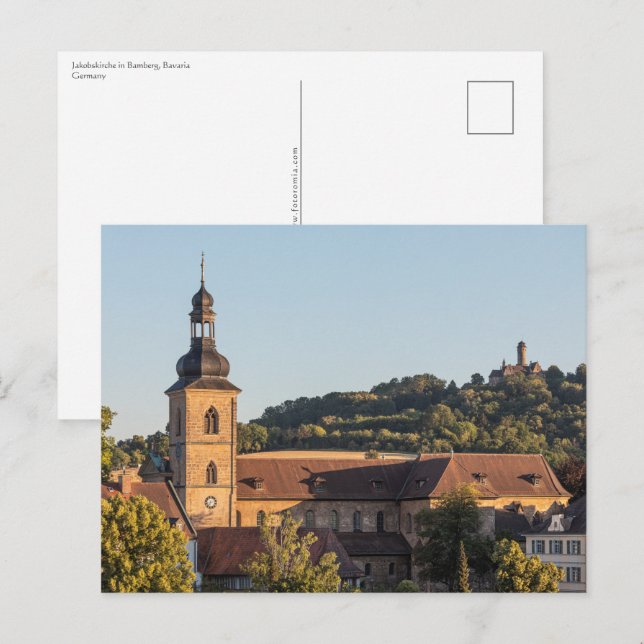 St. Jakob, Bamberg Postcard (Front/Back)