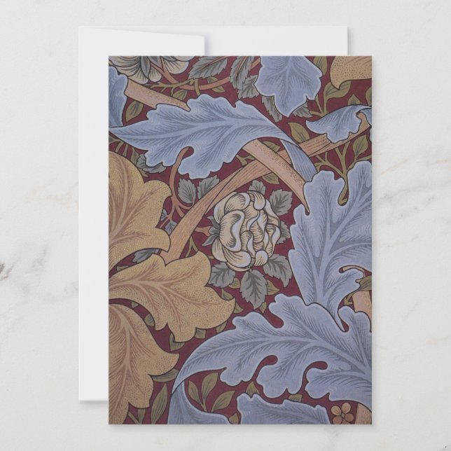 St. James Acanthus Leaf Pattern by William Morris (Front)