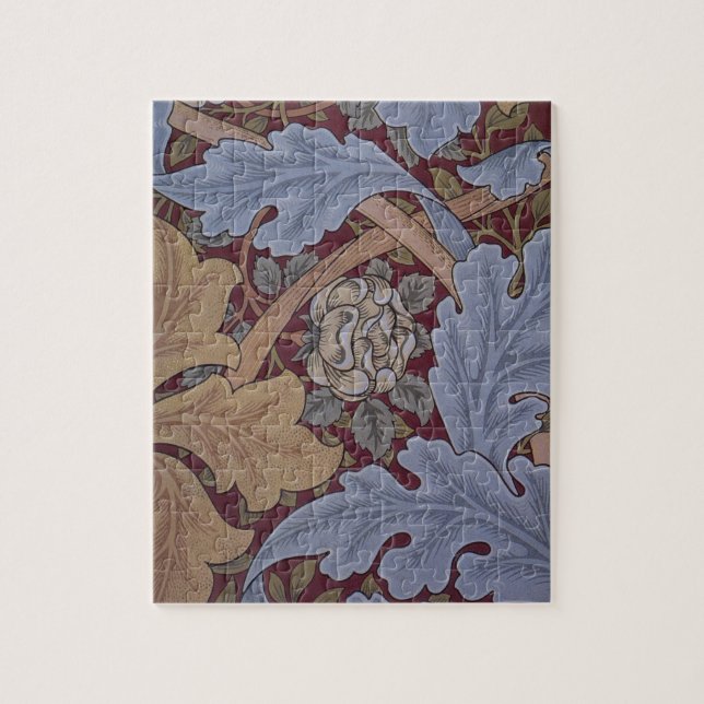 St. James Acanthus Leaf Pattern by William Morris Jigsaw Puzzle (Vertical)