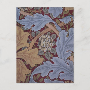 St. James Acanthus Leaf Pattern by William Morris Postcard