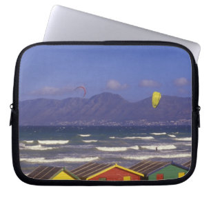 St. James Bay Bathing Boxes, near Capetown, 2 Laptop Sleeve