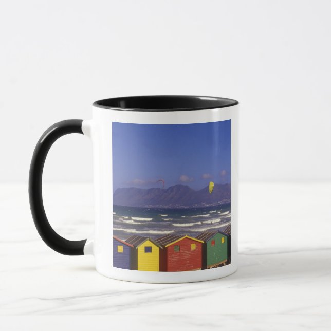 St. James Bay Bathing Boxes, near Capetown, 2 Mug (Left)