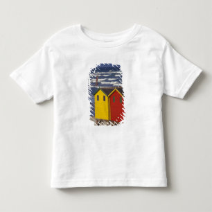 St. James Bay Bathing Boxes, near Capetown, 3 Toddler T-Shirt