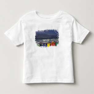 St. James Bay Bathing Boxes, near Capetown, Toddler T-Shirt