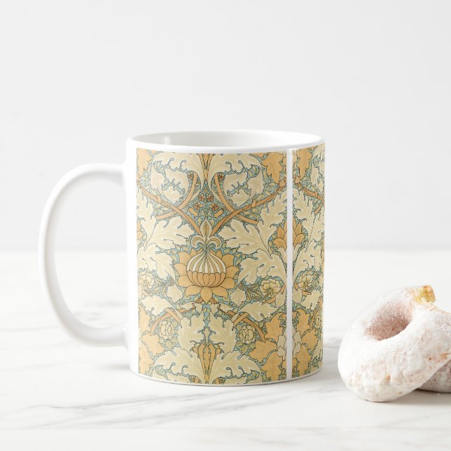 St. James by William Morris, Acanthus Leaves Coffee Mug (With Donut)