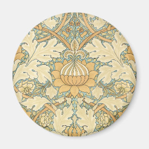 St. James by William Morris, Textile Pattern Magnet
