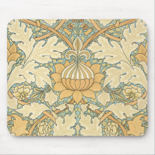 St. James by William Morris, Textile Pattern Mouse Pad