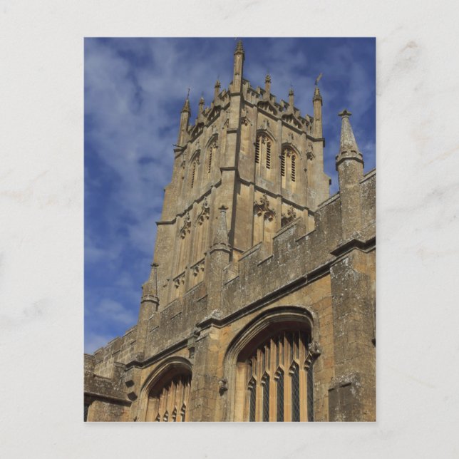 St. James Church Tower, Chipping Camden Postcard (Front)