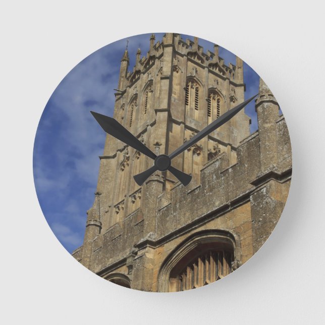 St. James Church Tower, Chipping Camden Round Clock (Front)