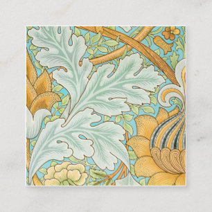 St. James Pattern (1881) By William Morris Square Business Card