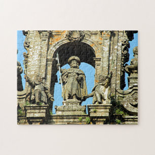 St James, Santiago de Compostela Cathedral, Spain Jigsaw Puzzle